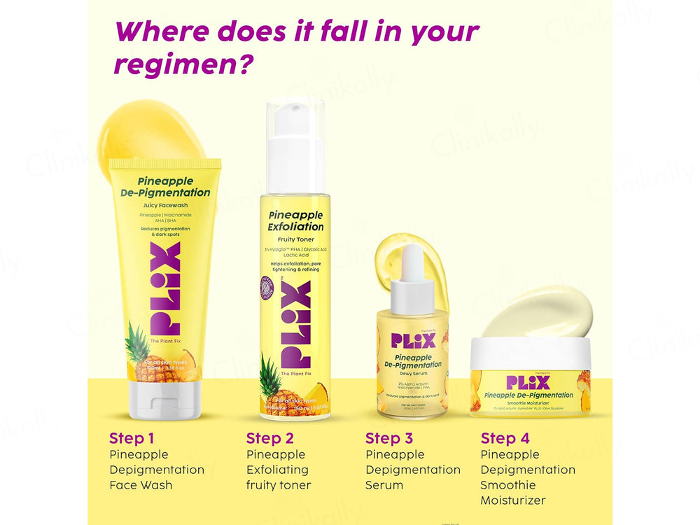 Plix Pineapple De-Pigmentation Regime Kit