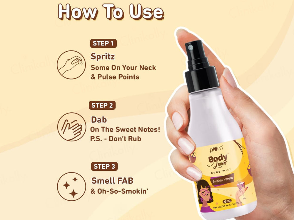 Plum BodyLovin' Smokin' Vanilla Body Mist