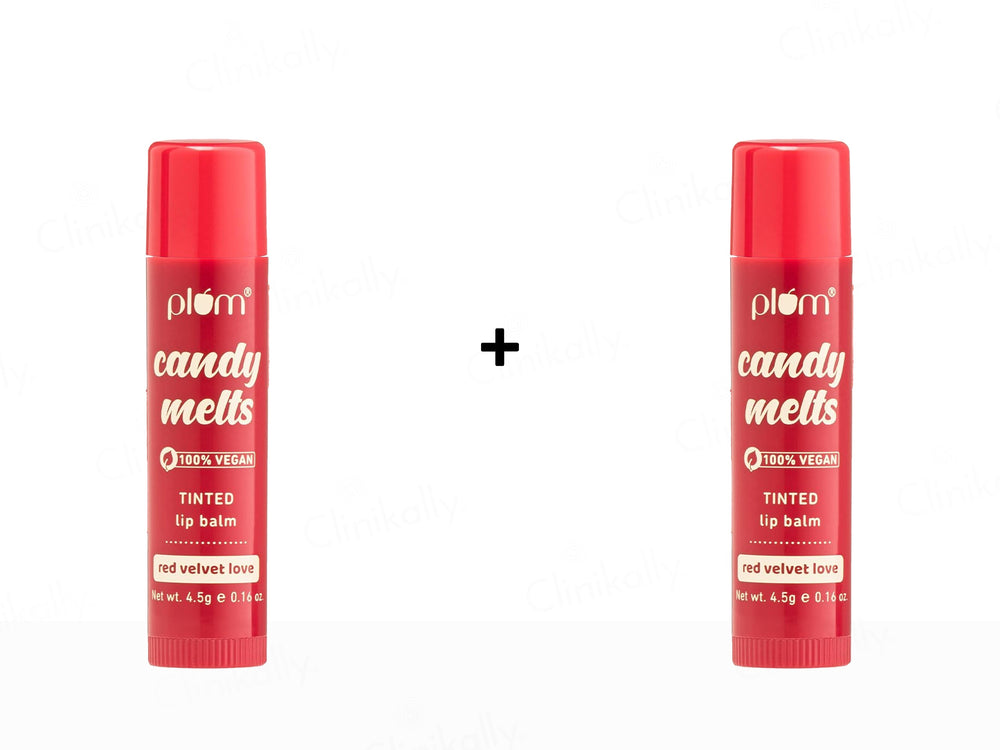 Plum Candy Melts Red Velvet Love Tinted Lip Balm
