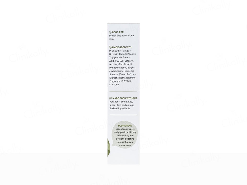 Plum Green Tea Mattifying Moisturizer With Glycolic Acid & Glycerin