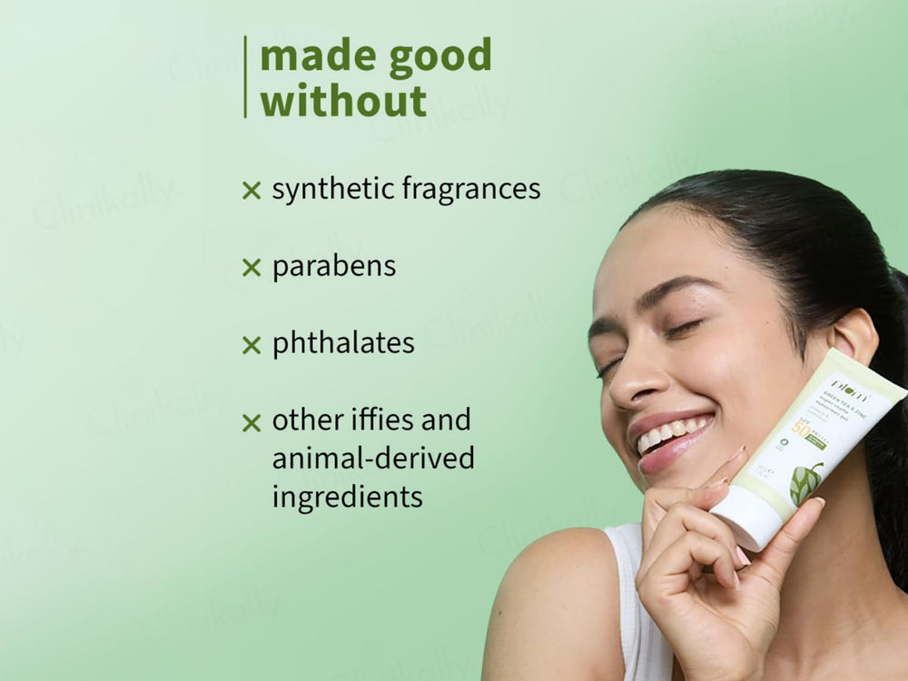 Plum Green Tea & Zinc Super-Matte Sunscreen Gel SPF 50 PA++++