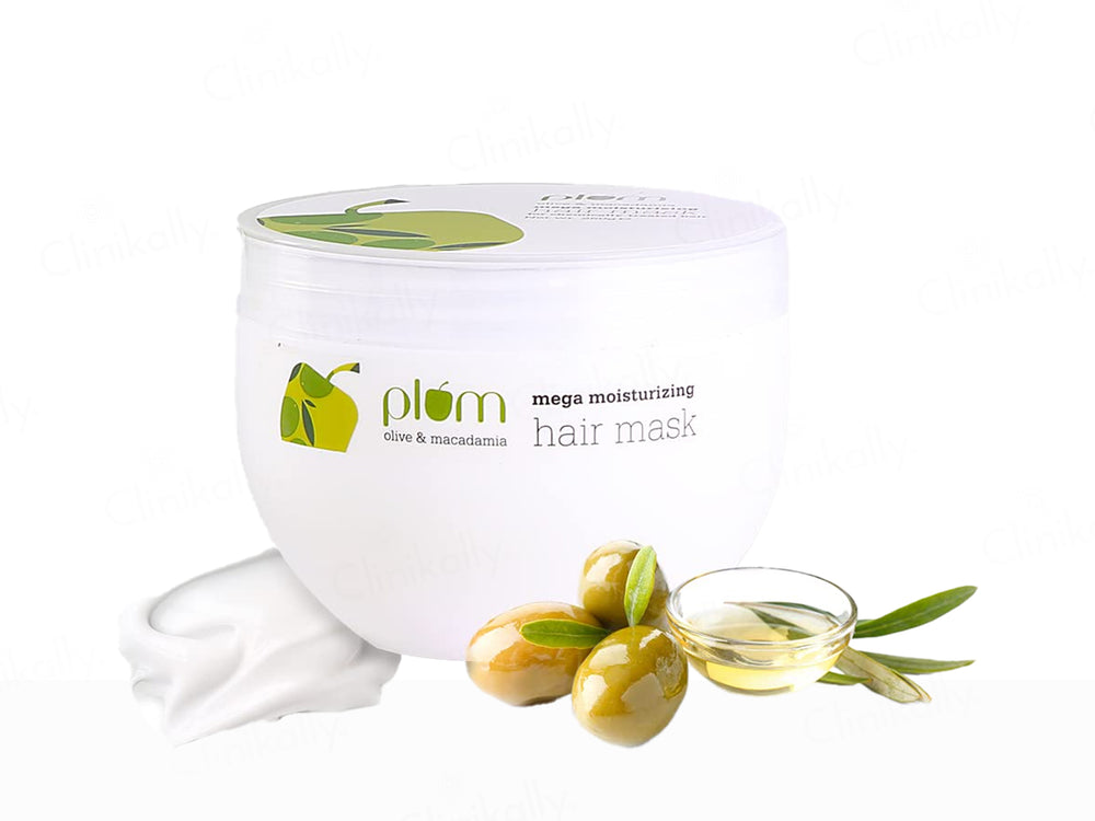 Plum Olive & Macadamia Mega Moisturizing Hair Mask
