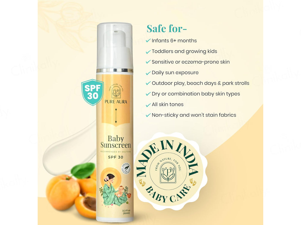 Pure Aura Baby Sunscreen SPF 30