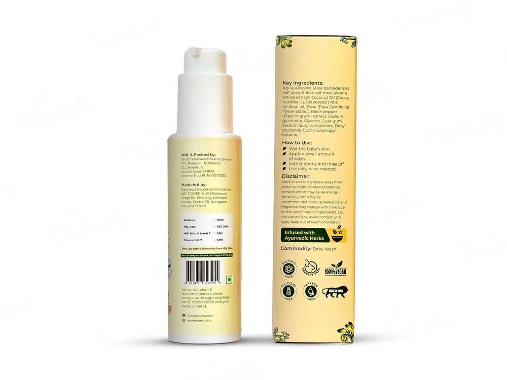 Pure Aura Baby Wash