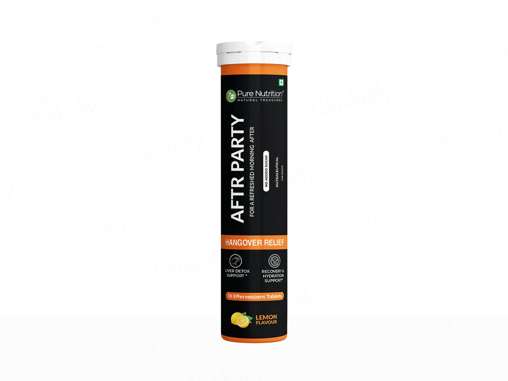 Pure Nutrition After Party Effervescent Tablet - Lemon Flavour