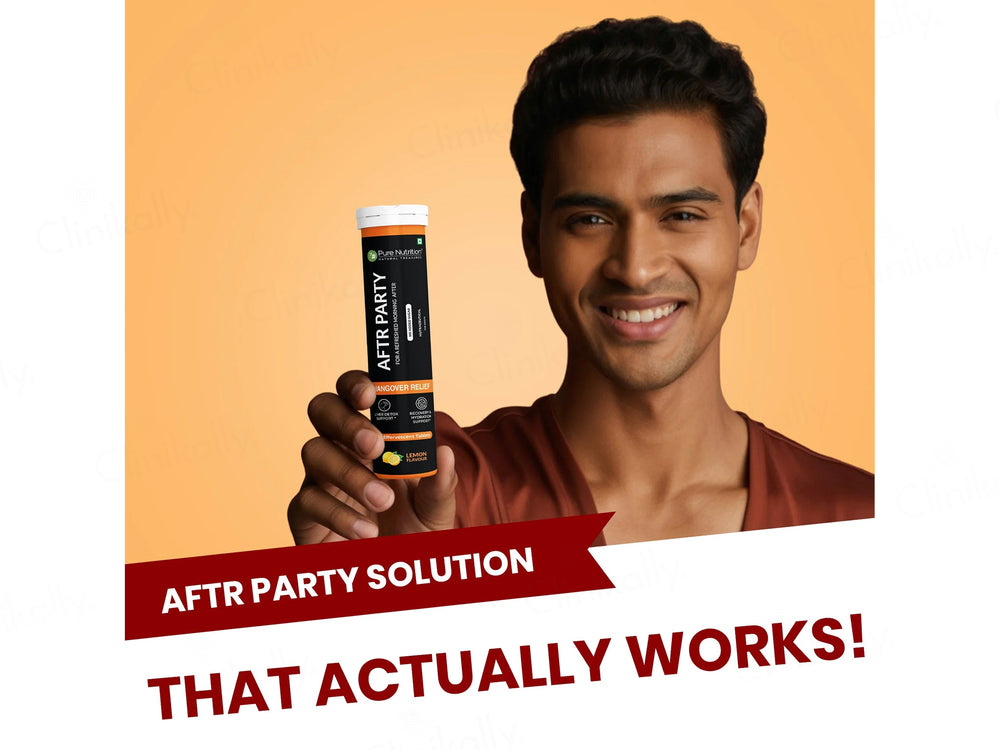 Pure Nutrition After Party Effervescent Tablet - Lemon Flavour