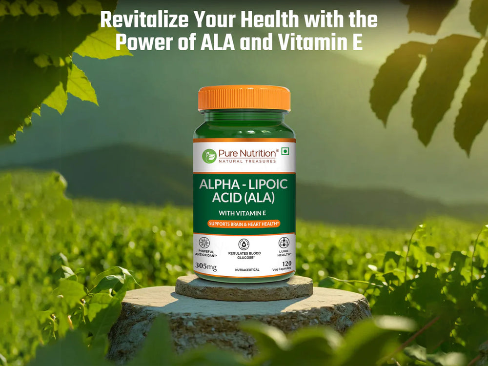 Pure Nutrition Alpha-Lipoic Acid (ALA) 305mg Veg Capsule
