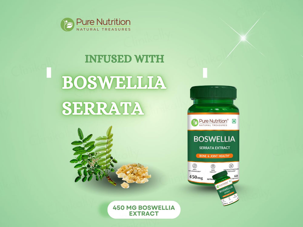 Pure Nutrition Boswellia Extract 450mg Veg Capsule