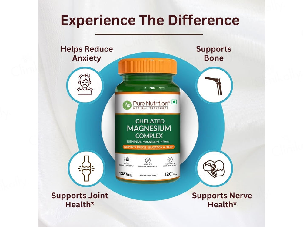 Pure Nutrition Chelated Magnesium Complex Veg Tablet