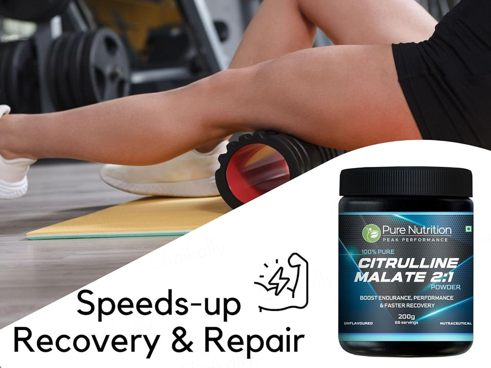 Pure Nutrition Citrulline Malate 2:1 Nutraceutical Powder - Unflavoured