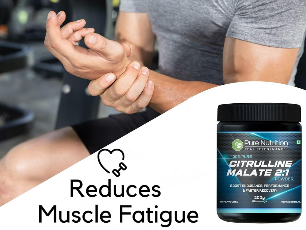 Pure Nutrition Citrulline Malate 2:1 Nutraceutical Powder - Unflavoured