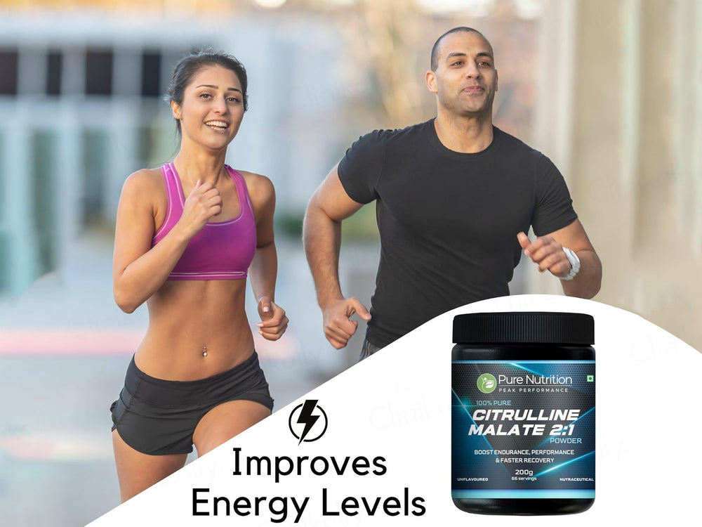 Pure Nutrition Citrulline Malate 2:1 Nutraceutical Powder - Unflavoured