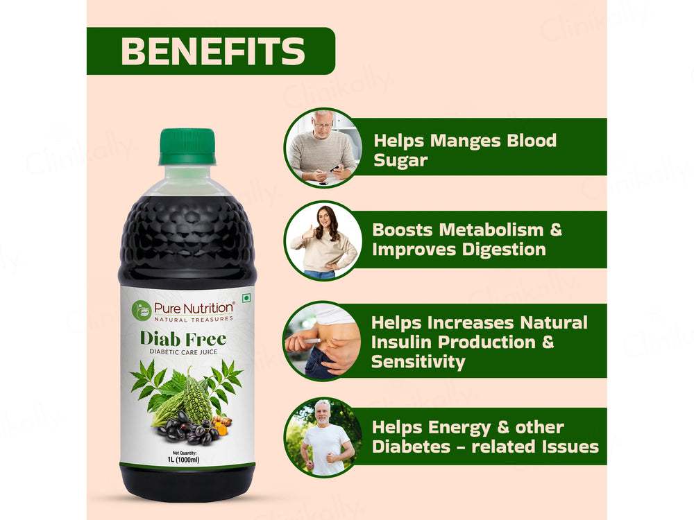 Pure Nutrition Diab Free Diabetic Care Juice