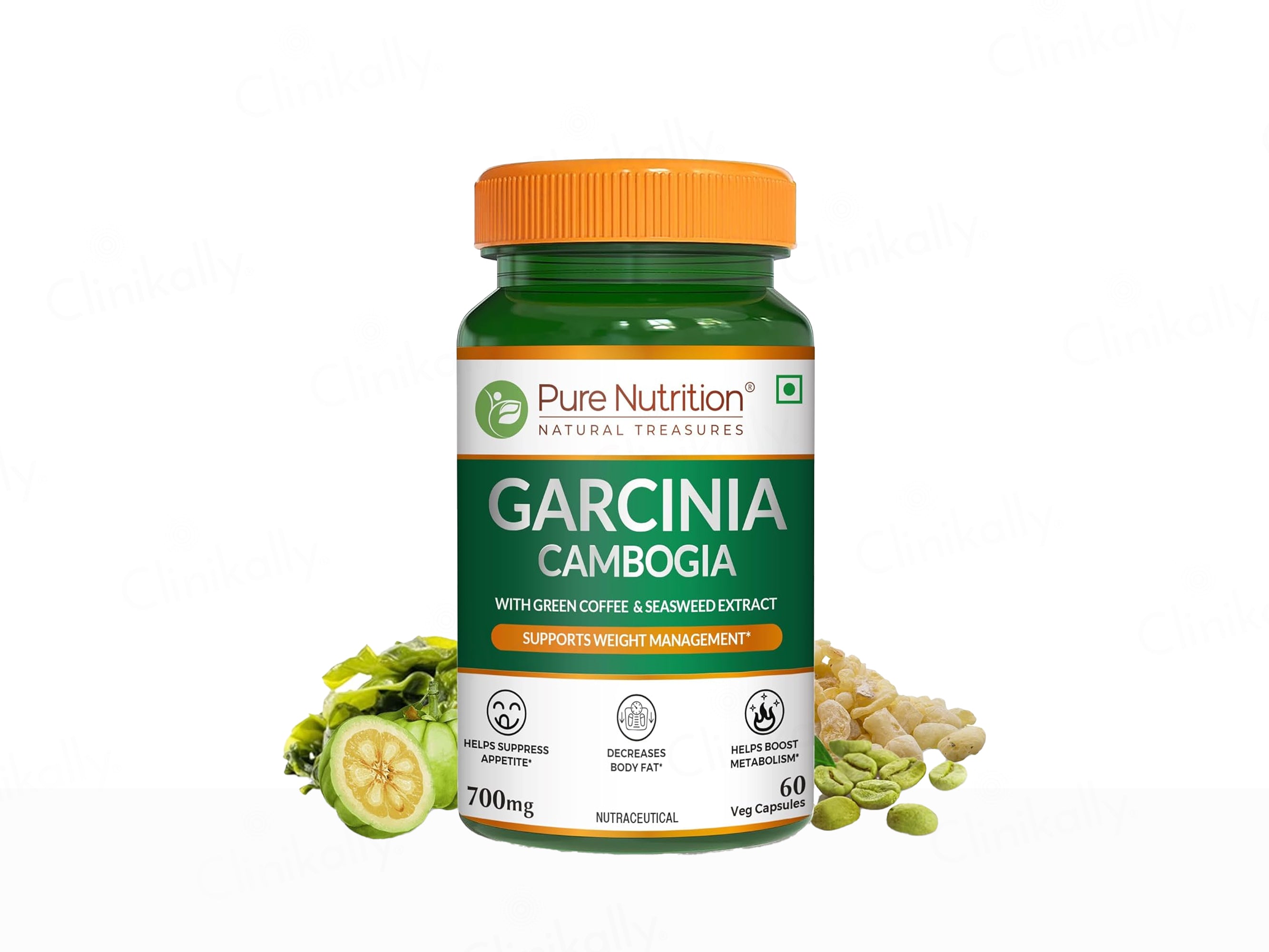 Pure Nutrition Garcinia Cambogia 700mg Veg Capsule