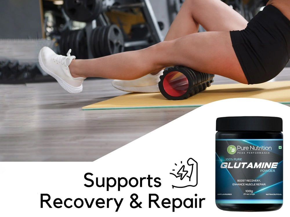 Pure Nutrition Glutamine Nutraceutical Powder - Unflavoured