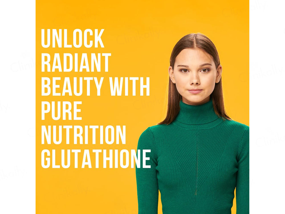 Pure Nutrition Glutathione 600mg With Vitamin C & NAC Effervescent Tablet - Orange Flavour