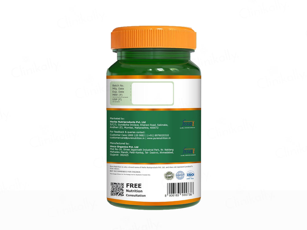 Pure Nutrition Grape Seed Extract 500mg Veg Capsule