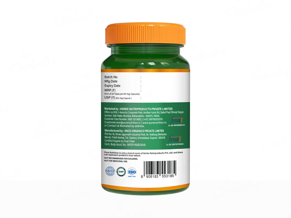 Pure Nutrition Horny Goat Weed 1000mg Veg Capsule