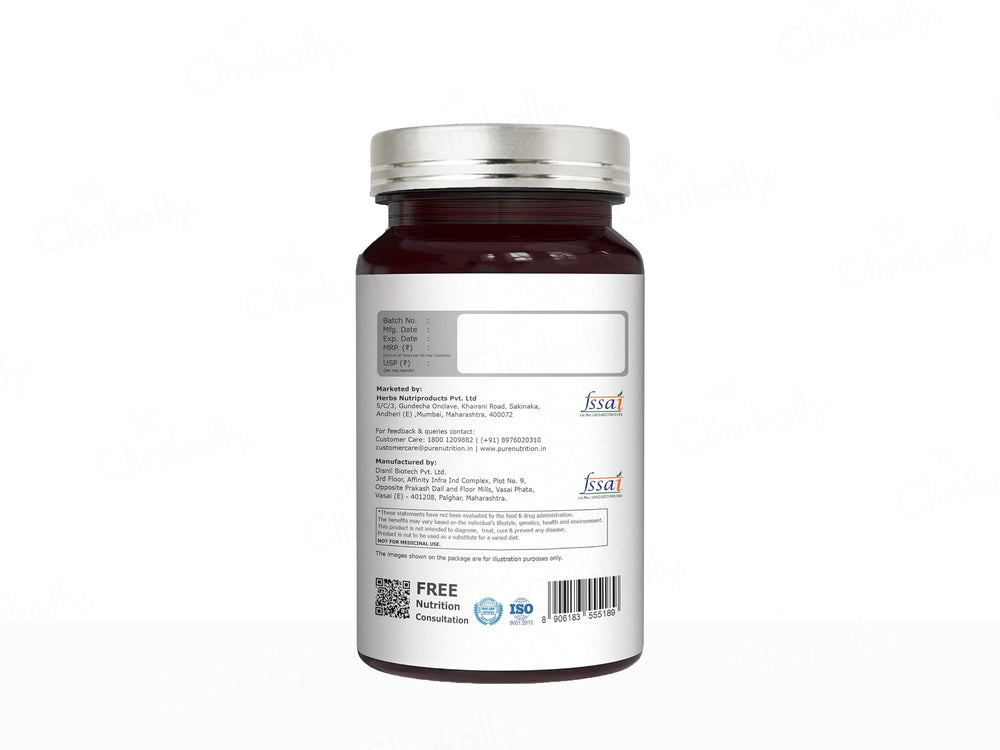 Pure Nutrition Joint Pro 1308mg Veg Capsule