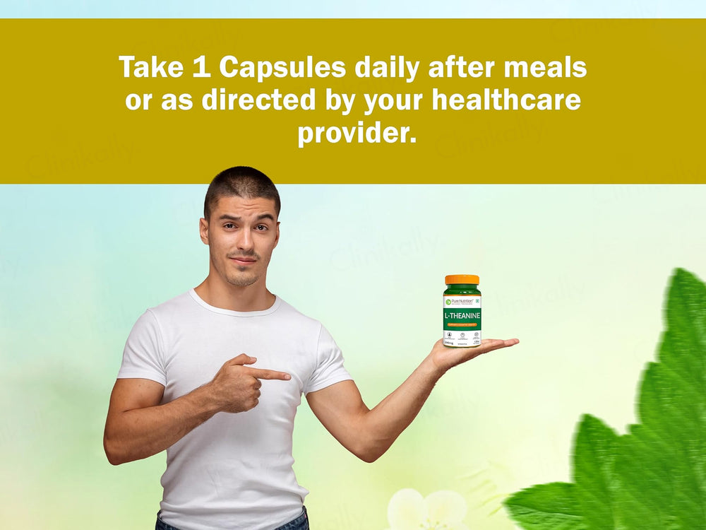 Pure Nutrition L-Theanine 200mg Veg Capsule