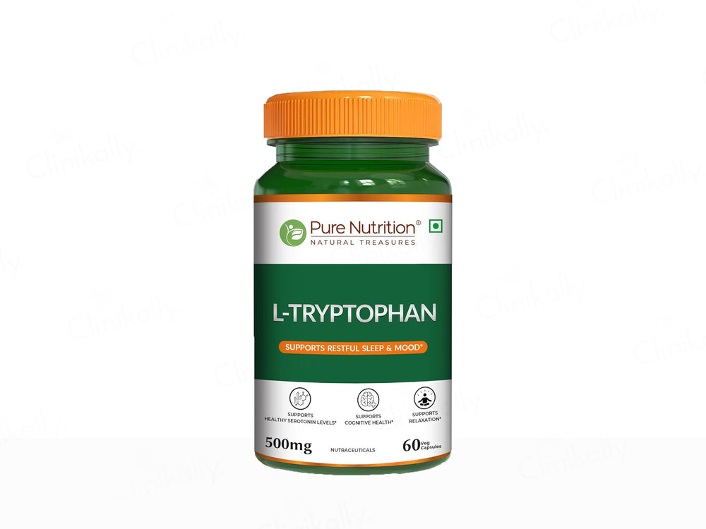 Pure Nutrition L-Tryptophan 500mg Veg Capsule