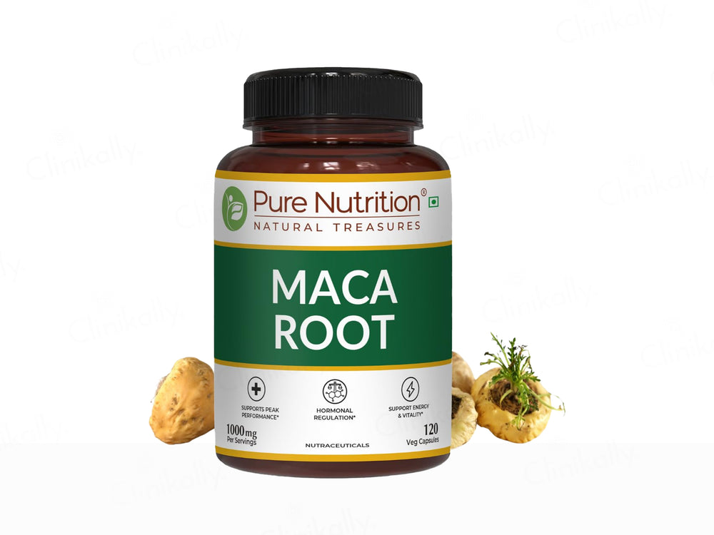 Pure Nutrition Maca Root Veg Extract 1000mg Capsule