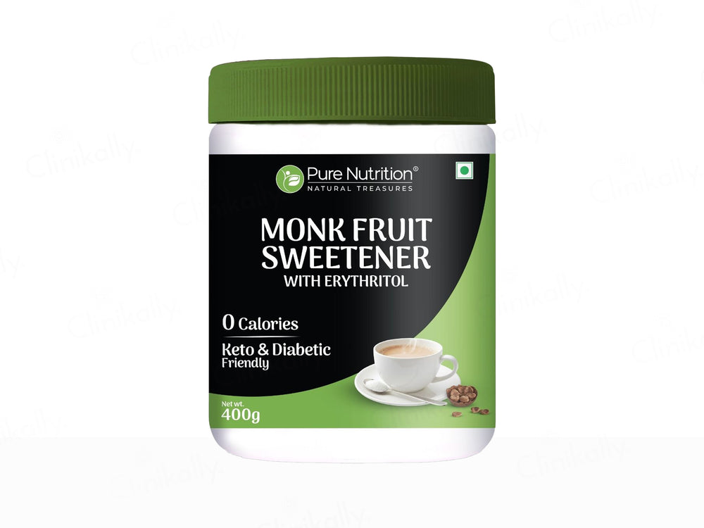 Pure Nutrition Monk Fruit Sweetner With Erythritol