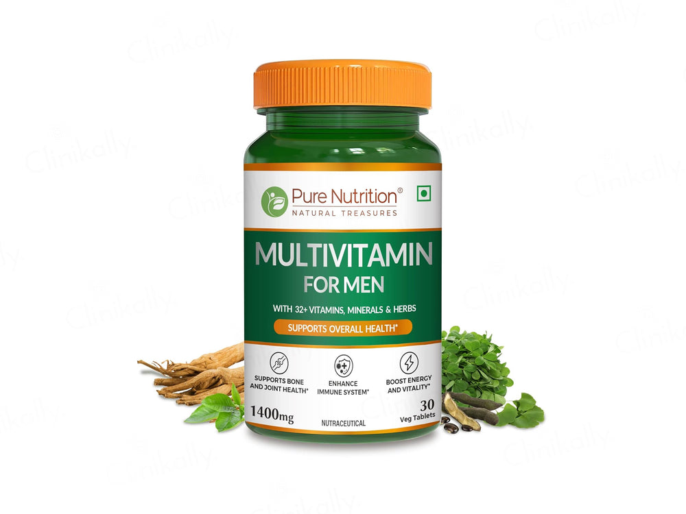Pure Nutrition Multivitamin Veg Tablet For Men