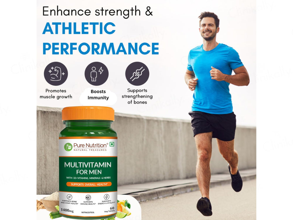 Pure Nutrition Multivitamin Veg Tablet For Men