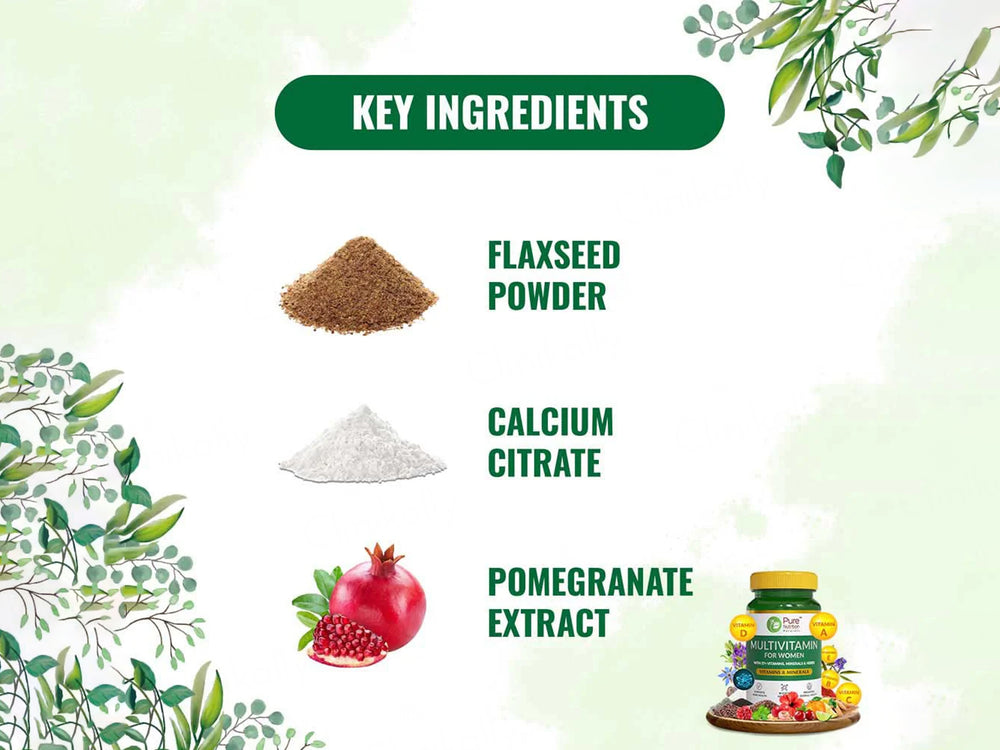 Pure Nutrition Multivitamin Veg Tablet For Women