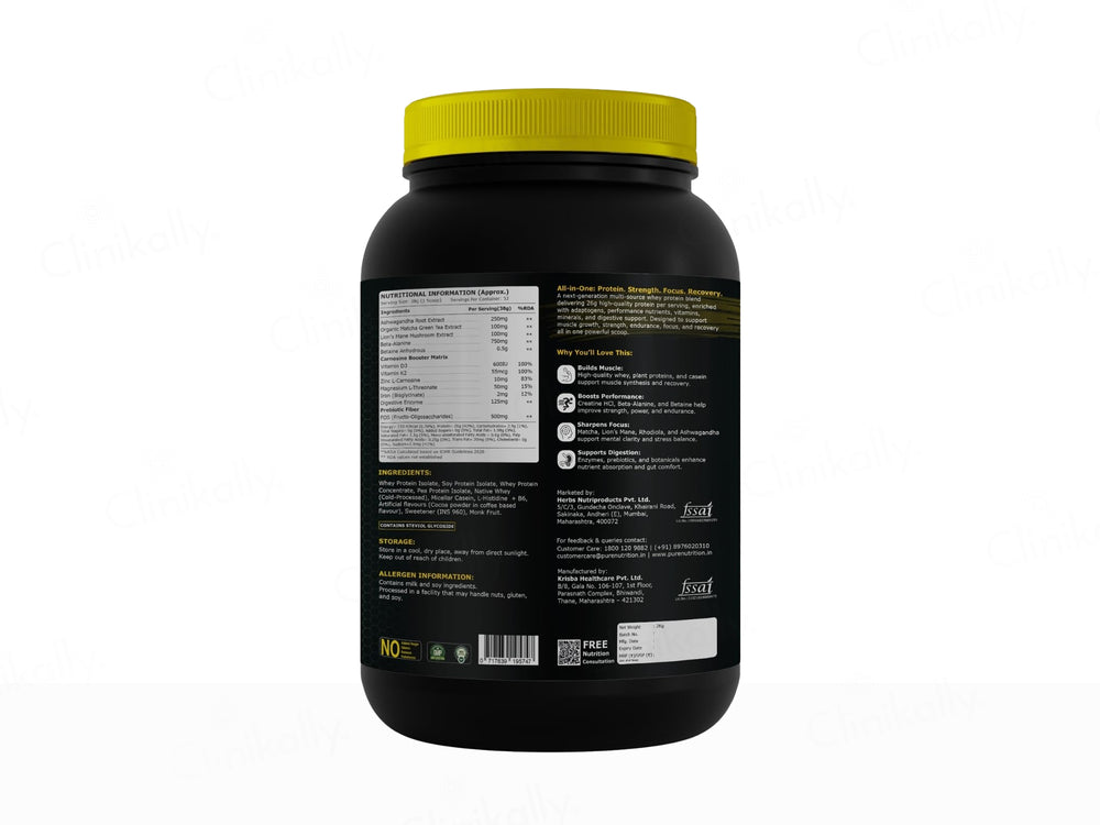 Pure Nutrition NXTShift All In One Whey Blend Powder