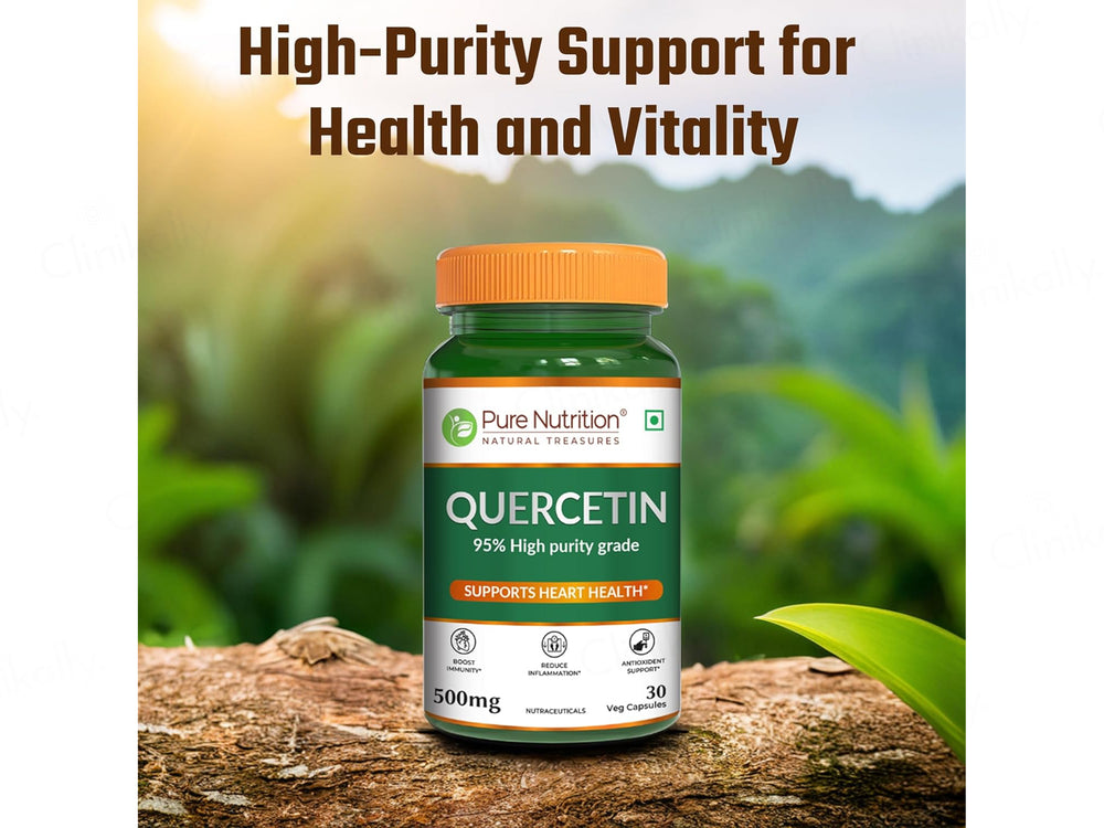 Pure Nutrition Quercetin 500mg Veg Capsule