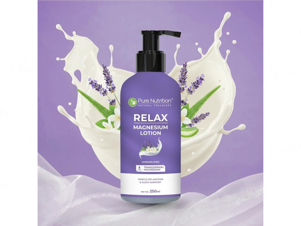 Pure Nutrition Relax Magnesium Lotion - Lavender Scent