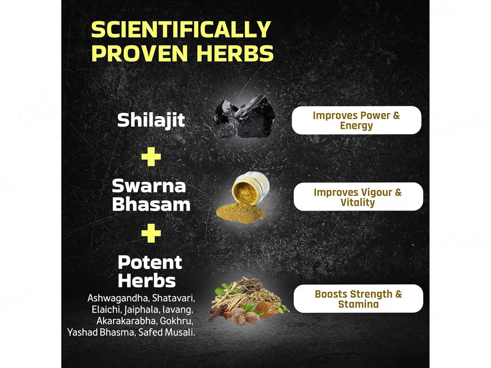Pure Nutrition Shilajit Gold Veg Capsule