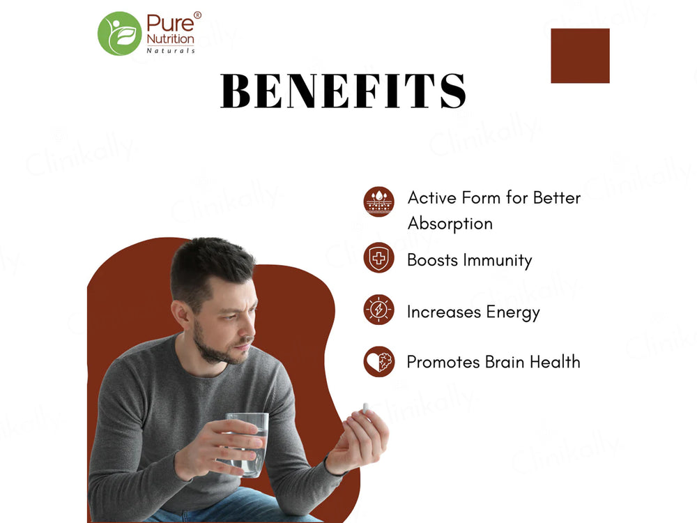 Pure Nutrition Vitamin B12 Methylcobalamin Veg Tablet