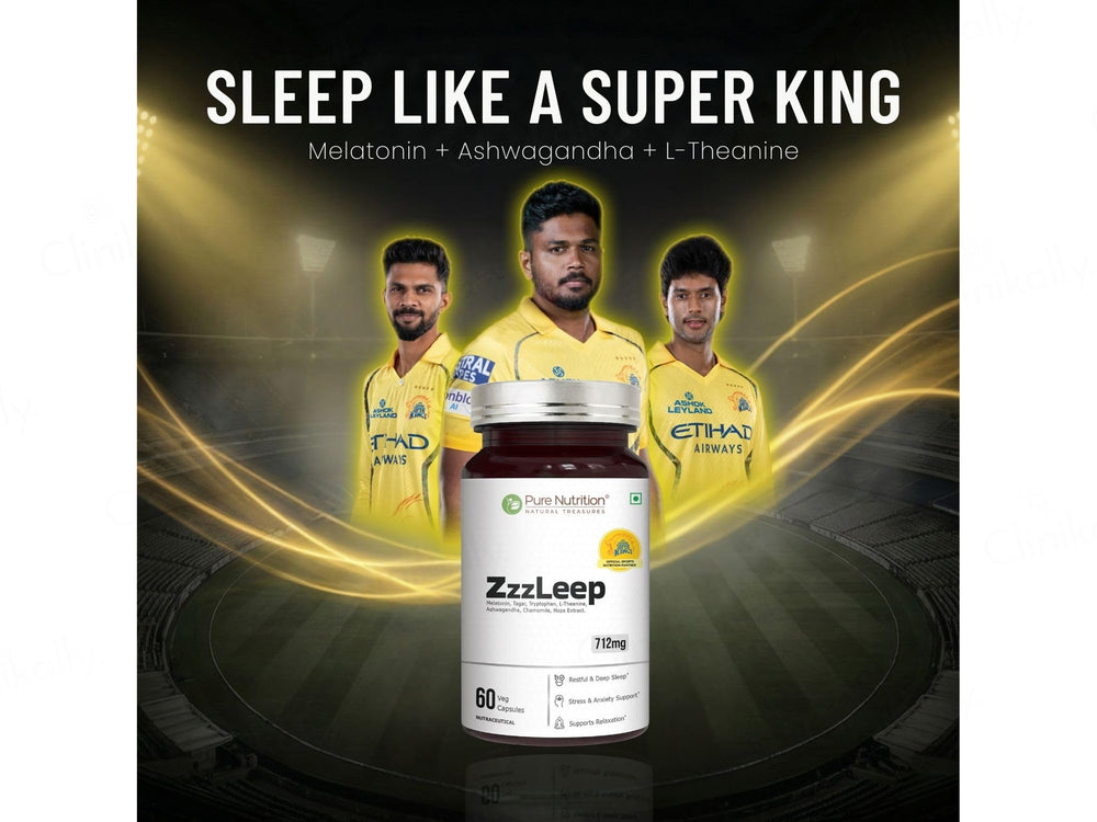 Pure Nutrition ZzzLeep 712mg Sleep Support Veg Capsule