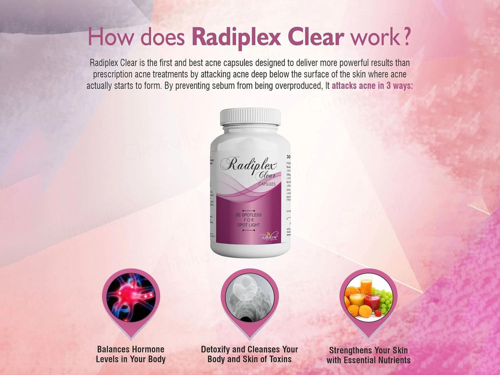 Radiplex Clear Nutraceutical Capsule