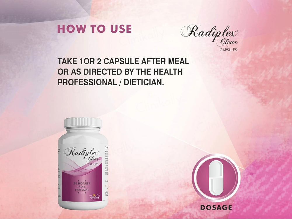 Radiplex Clear Nutraceutical Capsule