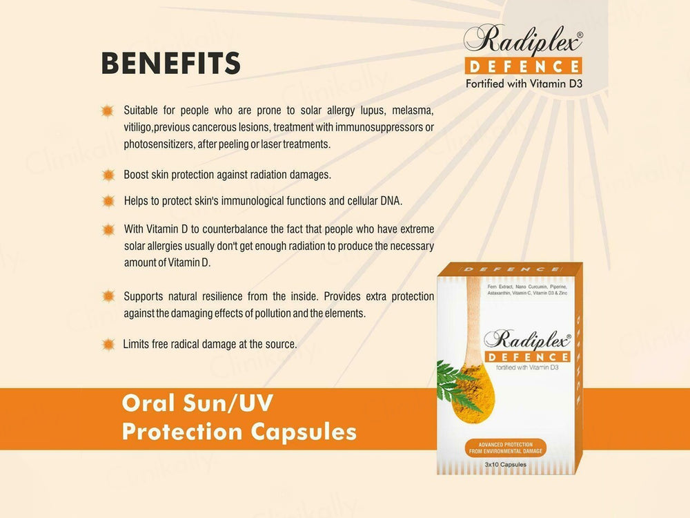 Radiplex Defence Nutraceutical Capsule