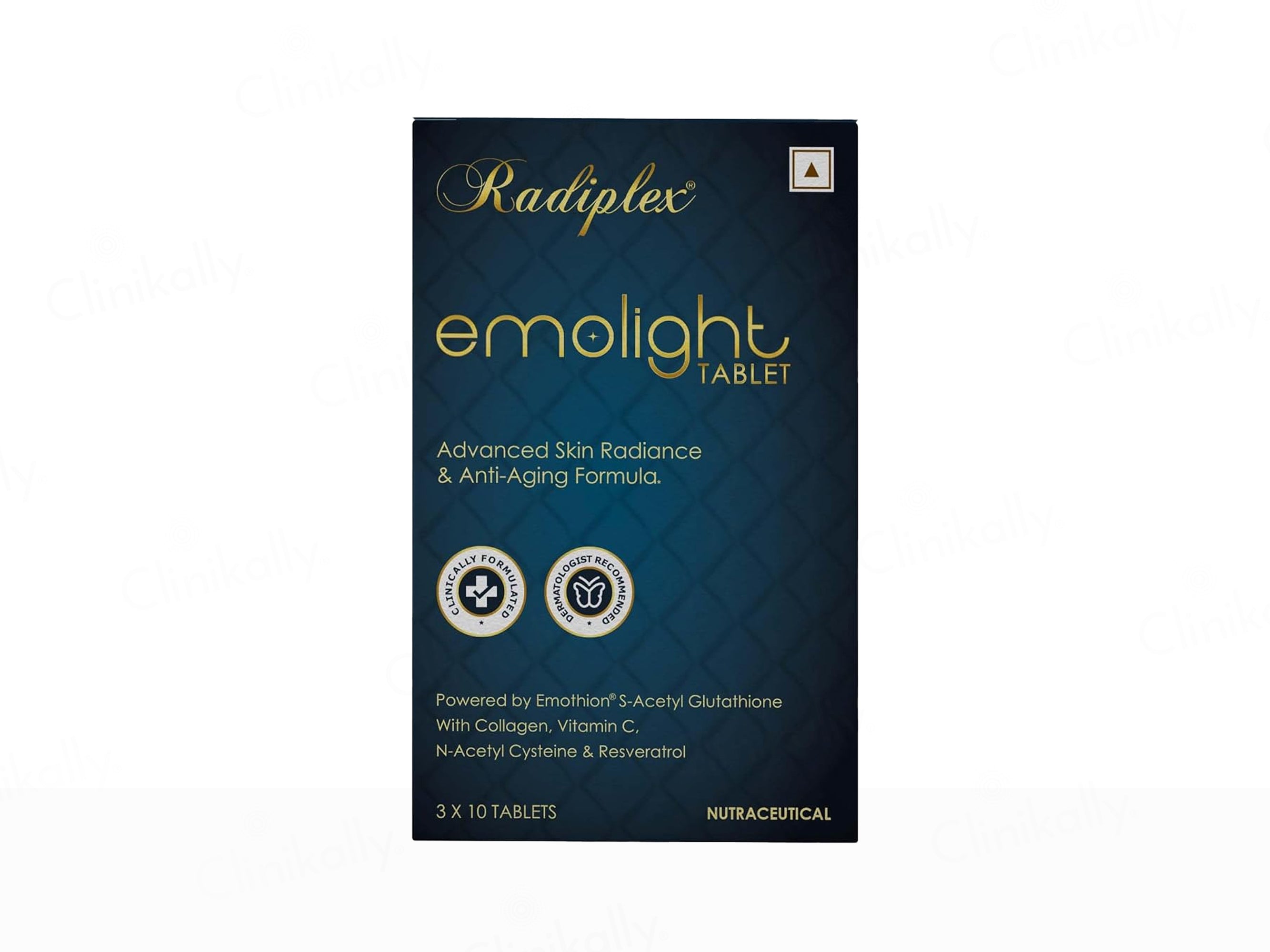 Radiplex Emolight Advanced Skin Radiance & Anti-Aging Nutraceutical Tablet