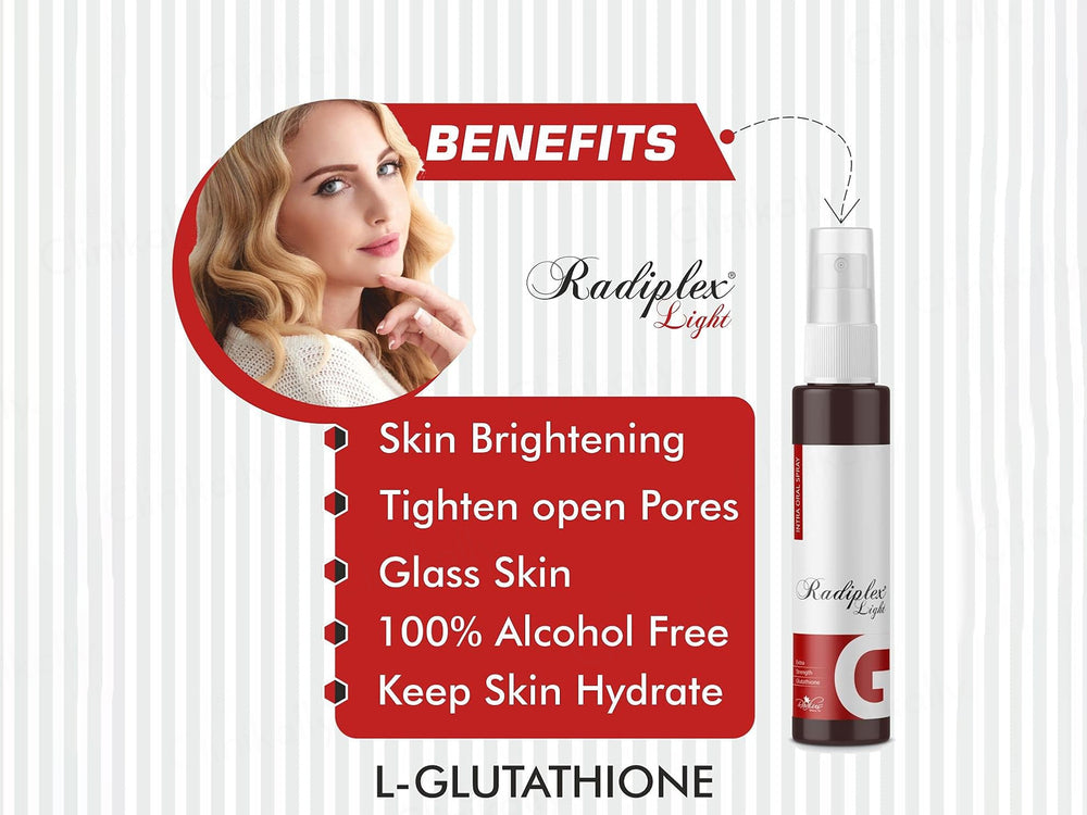 Radiplex Light Extra Strength Glutathione Intra Oral Spray