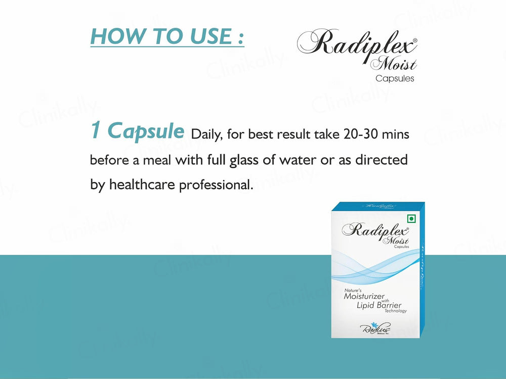 Radiplex Moist Skin Moisturising Capsule
