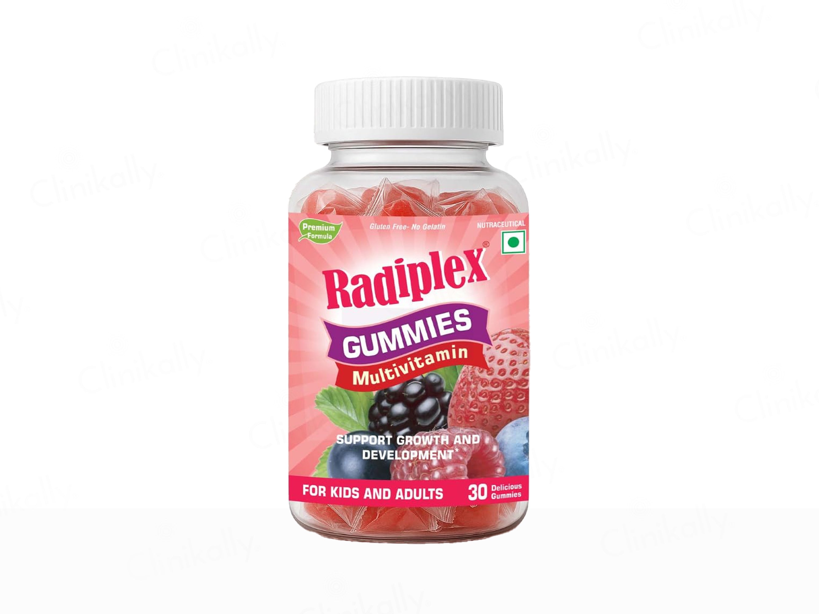 Radiplex Multivitamin Nutraceutical Gummies For Kids & Adults