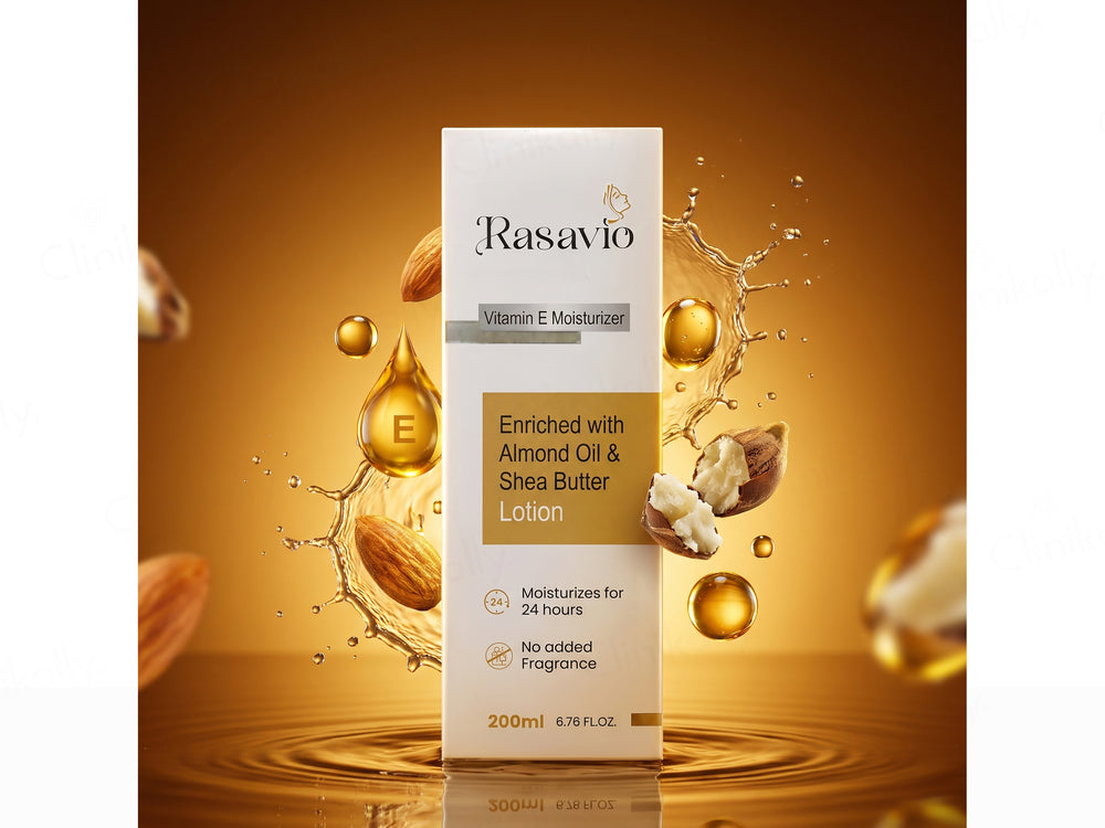 Rasavio Vitamin E Moisturizer Lotion