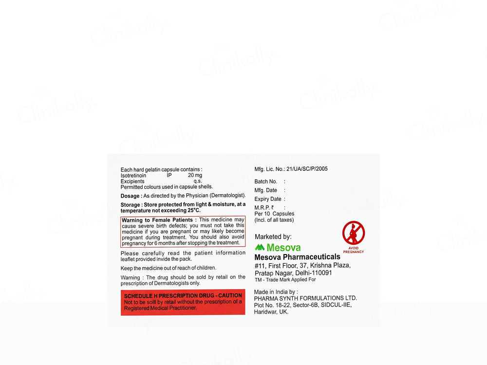 Rateotret 20 Capsule