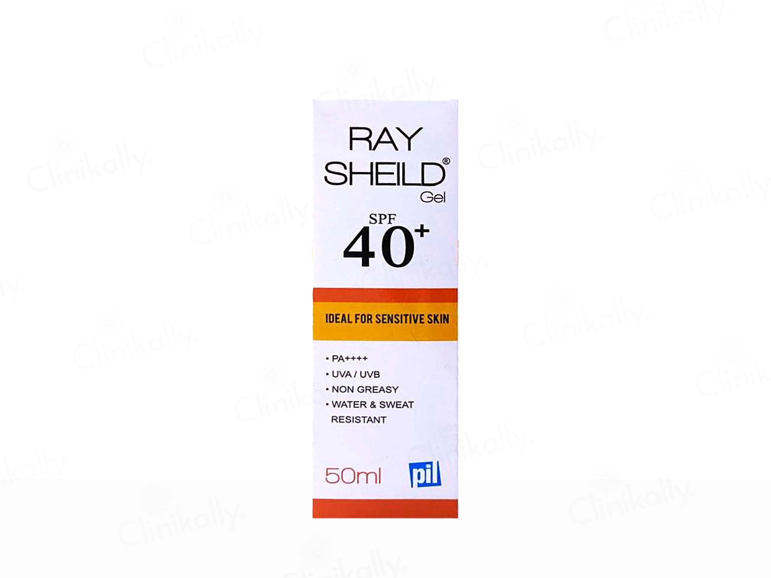 Buy Ray Sheild Sunscreen Gel SPF 40+ PA++++ Online at Best Price ...