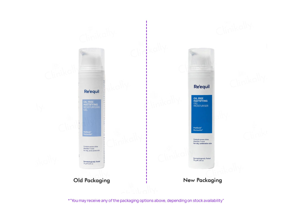 Re'equil Oil Free Mattifying Gel Moisturiser