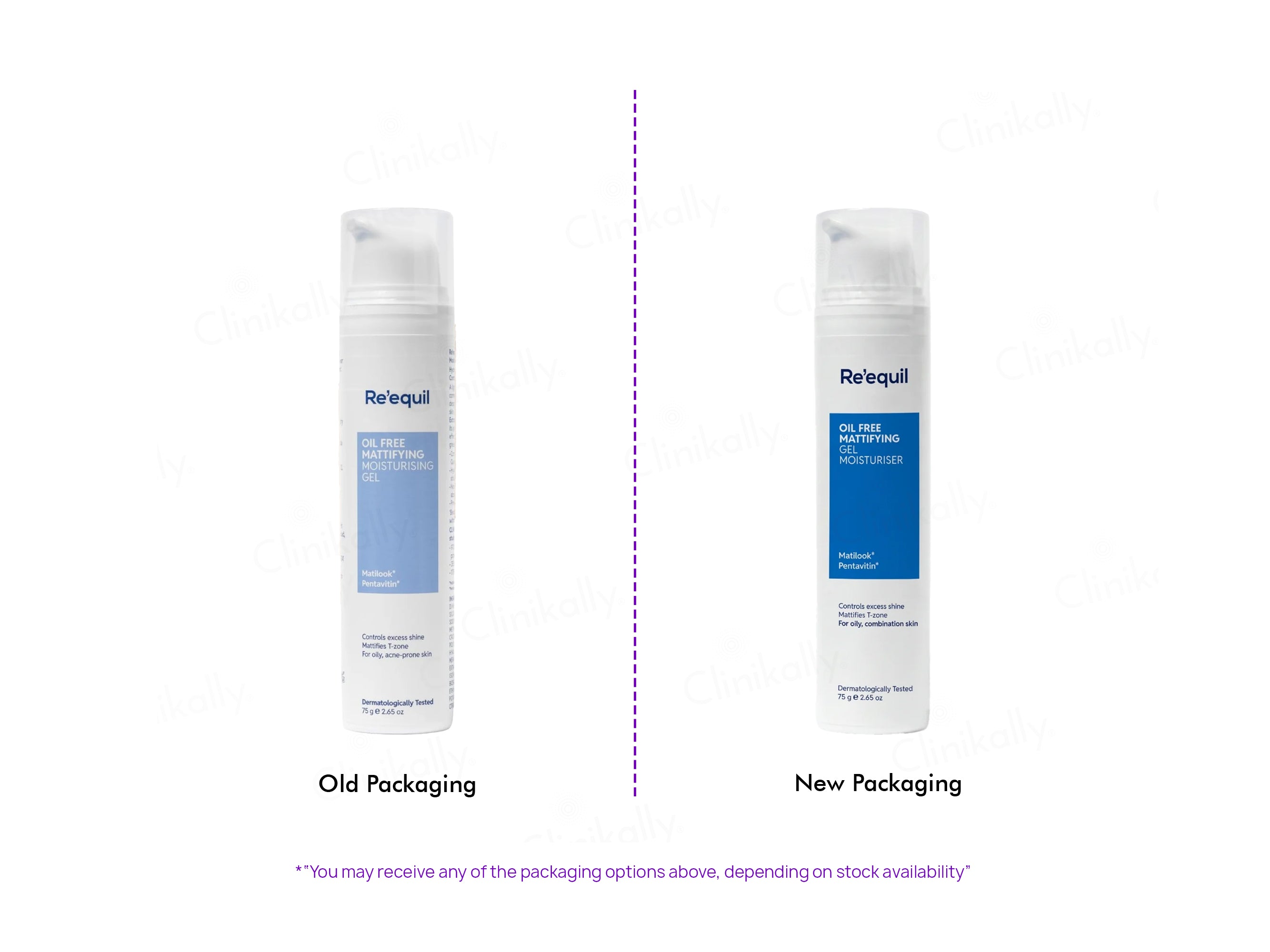 Re'equil Oil Free Mattifying Gel Moisturiser