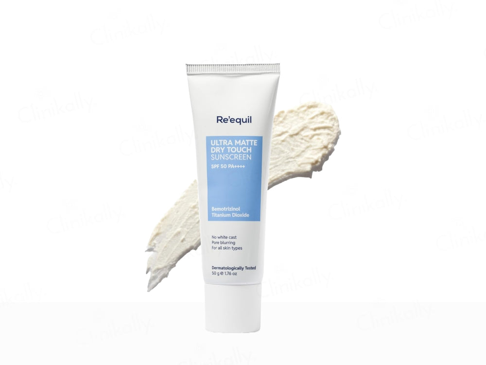 Re'equil Ultra Matte Dry Touch Sunscreen Gel SPF 50 PA++++