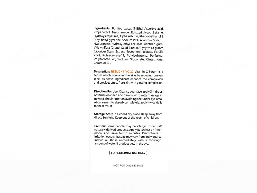 Reelight VC 20 Serum